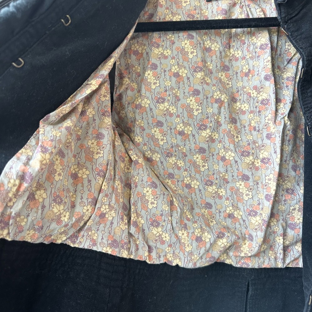 Madison Black Ruffle-Trim Jacket - Picture 3 of 6